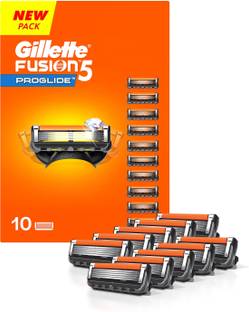 Gillette Fusion Proglide 5-Bladed Cartridges with Precision Blade