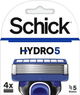 Schick Hydro 5 Blade Razor Cartridge Refill | Lubricating, Hydrating, Smooth Shave