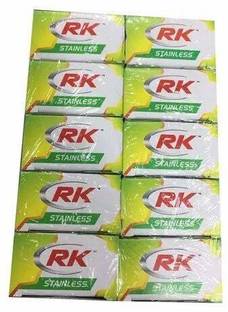 PasCom RK Platinum Double Edge Razor Blades - Pack of 10 Box (EACH BOX 50 pic)