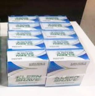 Radha KLEEN SHAVE PREMIIUM STAINLESS 500 BLADES (EACH PACKET CONTAIN 50 BLADES) (