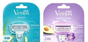 Venus Aloe Vera Glidestrip 4N & 2N Breeze Cartridges