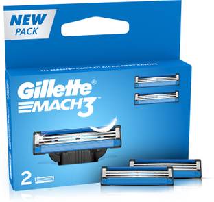 Gillette Mach3 Cartridges with Anti Friction Blades