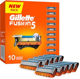 Gillette Fusion 5 Manual Shaving Blades for men