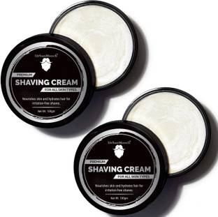 UrbanMooch Shaving Cream For Men with Shea Butter, AloeVera and Coconut For Smooth Shave