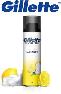 Gillette New Lemon Pre Shave Foam 196 g