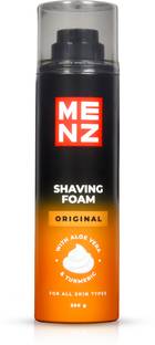 MENZ Original Pre Shave Foam Soothers, Detoxifies & Rejuvenates Skin With Aloe Vera