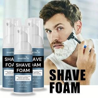 smartdrops Shaving Foam Natural and Soft shave for all skin