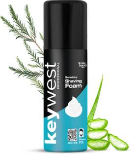 Keywest Professional Sensitive Pre-Shaving Foam for Men