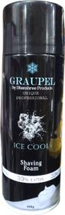 UNIQUE PROFESSIONAL ICE COOL SHAVING FOAM 400 GR PACK OF 1