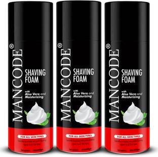 MANCODE Shaving Foam for Men Shave Foam Minimizes risk of nicks cuts & razor burn