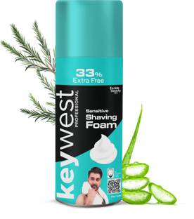 Keywest Professional Sensitive Pre-Shaving Foam for Men