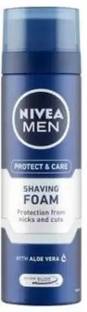 NIVEA PROTECT & CARE SHAVING FOAM 200 ml
