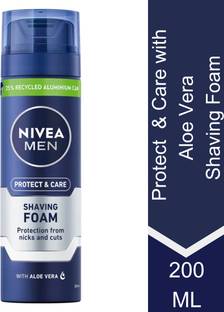 NIVEA Men Protect & Care Shaving Foam with Aloe vera