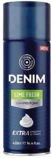 DENIM Performance Lime Fresh Shaving Foam 425 ml (Imported)