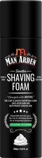 Man Arden Shaving Foam For Sensitive Skin - Charged with Menthol, Aloevera and Tea Tree