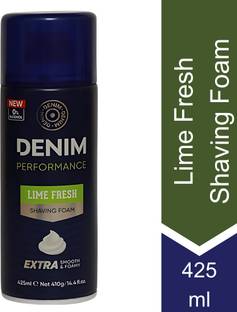 DENIM Performance Lime Fresh Shaving Foam