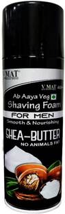 v mat Shea Butter Shaving Foam