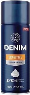 DENIM Performance Sensitive Shaving Foam 425 ml (Imported)