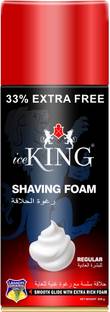 VETONI SHAVING FOAM ice king no.1 Red for Regular skin type(Pack of 1)|400gm|