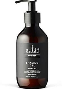 Sukin Men Shave Gel 225Ml