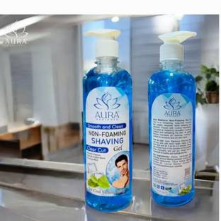 Aura radiance AuraRadiance Smooth & Clean Non-Foaming Shaving Gel – Ice Cool Moisturizing