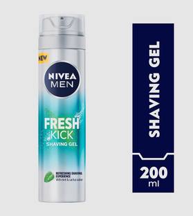 NIVEA MEN Fresh Kick Refreshing shaving Gel Made in Germany