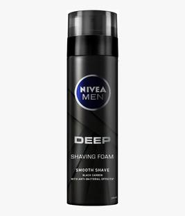 NIVEA MEN DEEP SMOOTH SHAVE FOAM (MADE IN GERMANY)