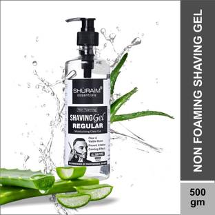 shuraim essentials Non Foaming Shaving Gel For Irritation Free Smooth Shave With Glycerin
