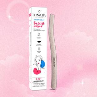 Shinzura Soft Glide Face Razor for Women – Gentle Hair Remover for Smooth Skin, Women