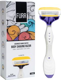 FURR By Pee Safe Body Shaving Razor for Women (Pack of 1), Women