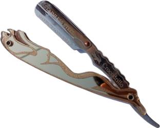 BYGO barber shaving Razor in grey plastic handle for men & women, Men & Women