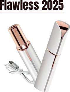 UBRONIK 2 in 1 Waxing-Free Electronic Shaver Lipstick Shape Facial Hair Remover, Women