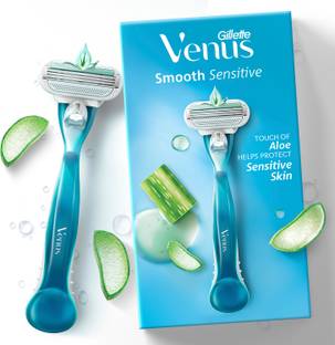Gillette Venus Smooth Hair Removal Razor for Women with Aloe Vera, Women