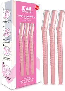 Kai Face & Eyebrow Razor For Women, Women