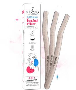 Shinzura Trim Face Razor – Safe and Reusable Face Razor for Everyday Use, Women