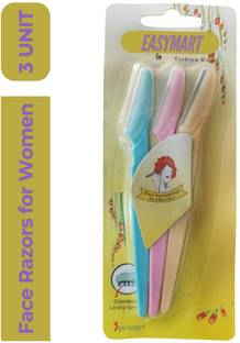 Easymart Face Razor for Women | For Instant & Painless Hair Removal Eyebrow Shaper, Women