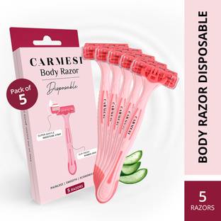 Carmesi Disposable Body Razors for Women | Safe, Hygienic & Economical, Women