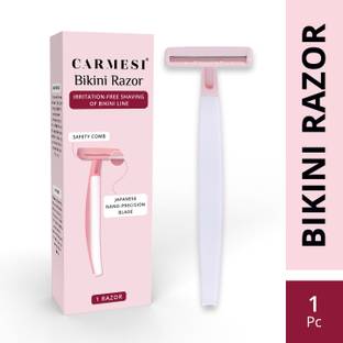 Carmesi Bikini Razor for Women | For Irritation-Free Shaving of Bikini Line |, Women