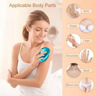 eesome Crystal Hair Eraser Stone for Women Men, Exfoliator Tool for Arms Legs Back Body, Men & Women