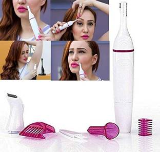 herik Trimmer Shaver for Eyebrow, Face, Underarms Bikini Line, Unwanted Hair Remover, Men & Women