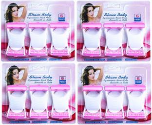 World Wide Villa Disposable Blades Body & Bikini Shaving Razor, Women