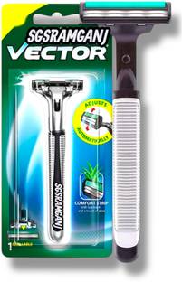 Sgsramganj Gillettee Men Vector Plus Manual Shaving Razor, 1 Pc, Men
