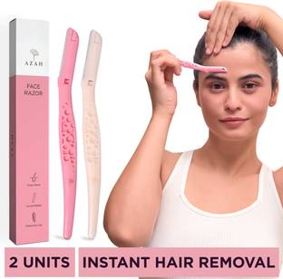AZAH Reusable Face Razor For Women Facial Hair | Eyebrows, Upper Lip,Peach Fuzz,Chin|, Women