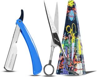 SHALIMAR SCISSORS COMPANY Men Folding Razor Personal Stainless Steel Sliding Shaving Razor, Men & Women
