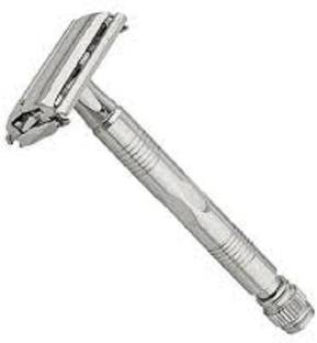 Dreamart Double Edge Smooth Safety Brass Shaving Razor(Butterfly Open Mechnism,Best Grip), Men