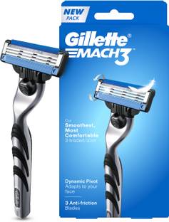 Gillette Mach 3 Razor for men | Zero Efforts Shaving, Men