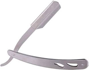 Sweetpea Stainless Steel Straight Barber Folding Hair Salon Razor, Men & Women