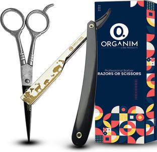 Organim care products shaving razor with scissor for hair cutting combo of 2, Men & Women