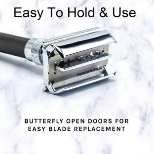 Fascinating diva Butterfly open door razor, Men
