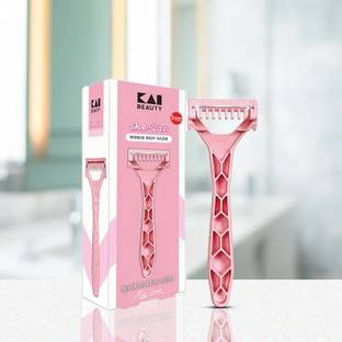 Kai She Can Body Razor For Women, Pack of 6, Women